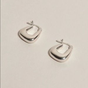 J. Hannah Tetra Hoops I - Silver